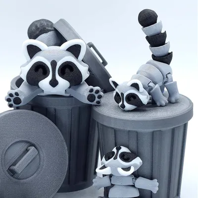 Articulated Raccoon