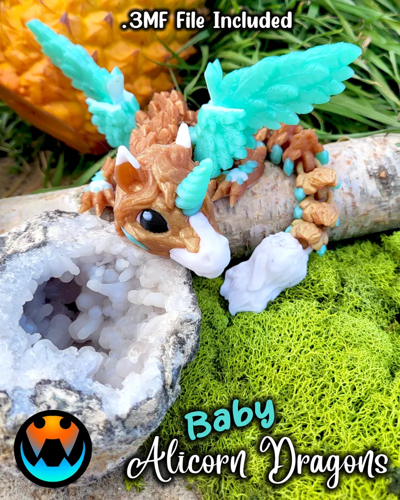 Baby Alicorn Dragon