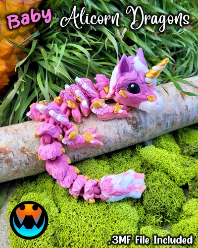 Baby Alicorn Dragon