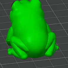 Baby Frog Sculpture