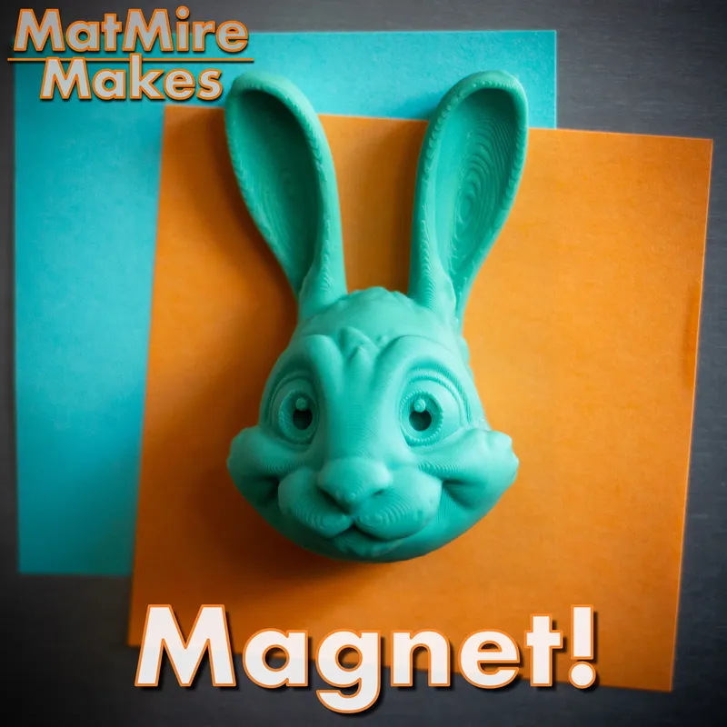 Bunny Rabbit Fridge Magnet