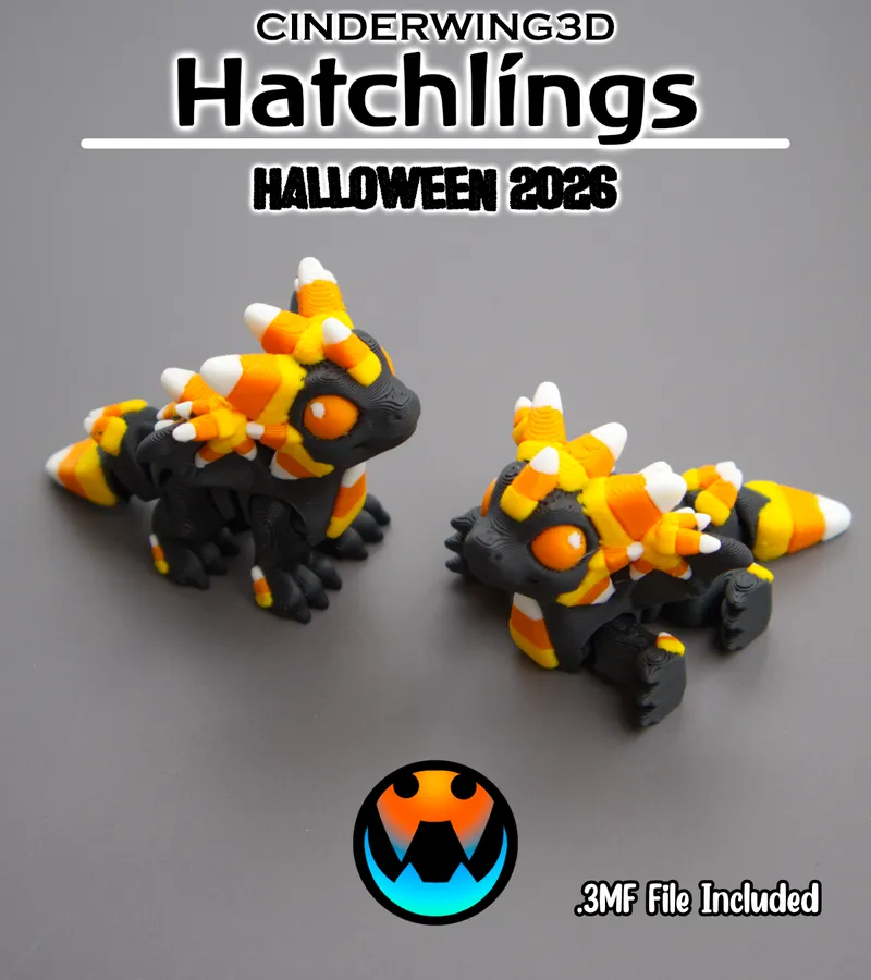 Candy Corn Dragon