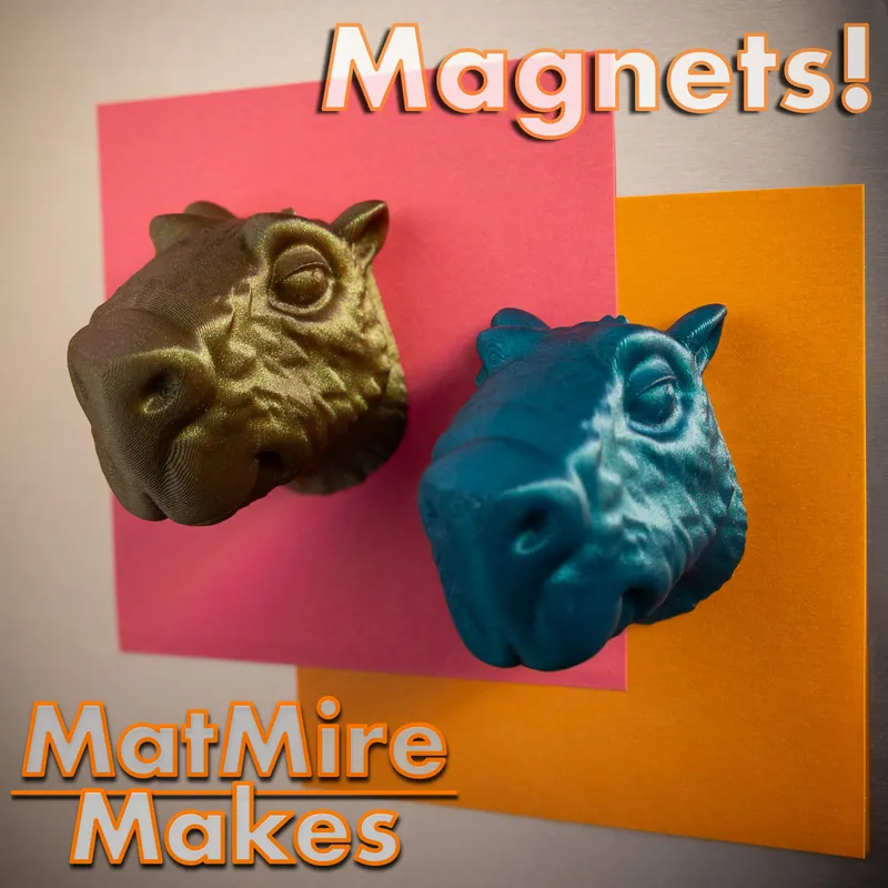 Capybara Fridge Magnet