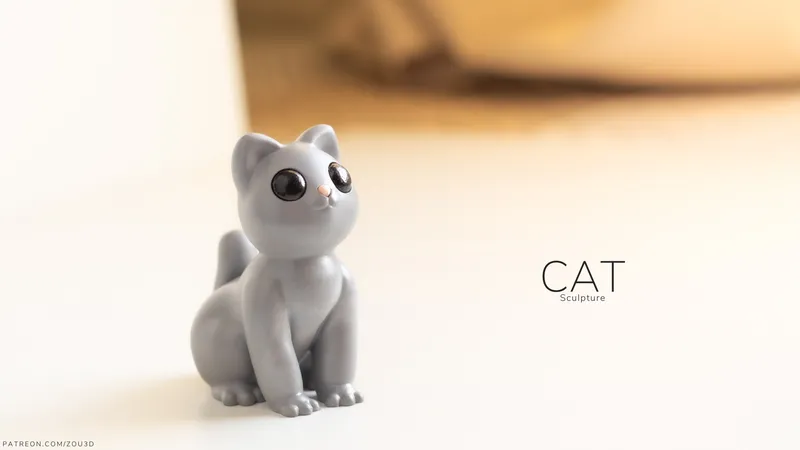 Cat Sculpture