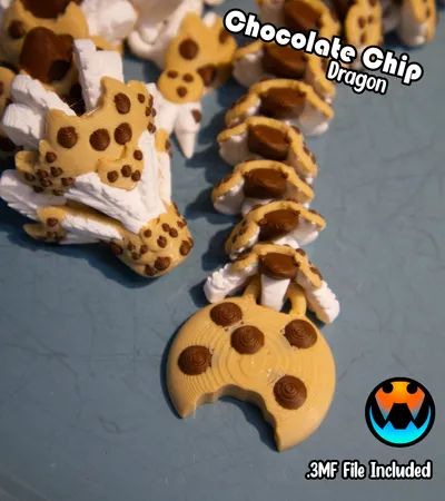 Chocolate Chip Cookie Dragon