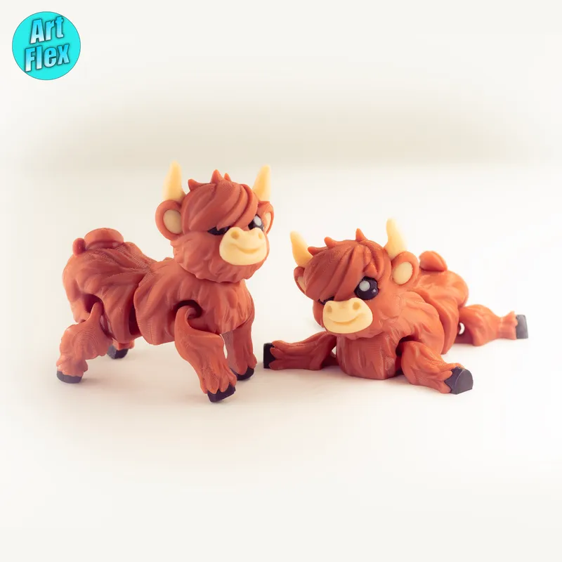 Flexi Highland Cow