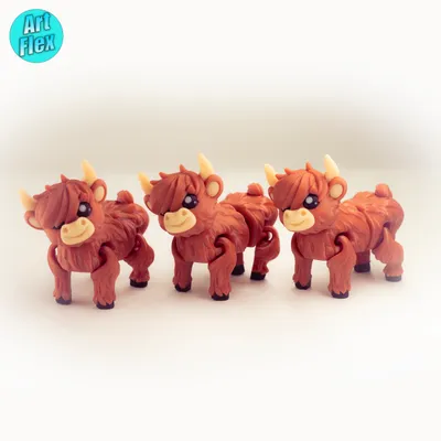 Flexi Highland Cow