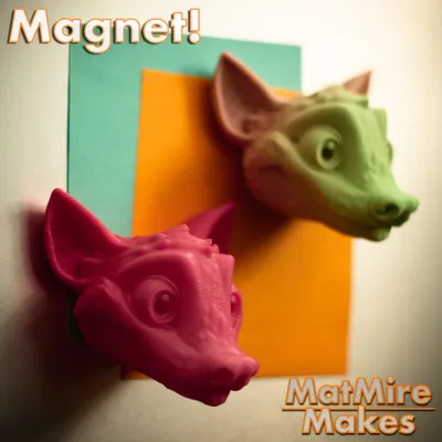 Fruit Bat Fridge Magnet