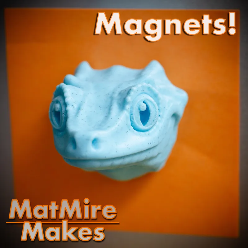 Gargoyle Gecko Fridge Magnet