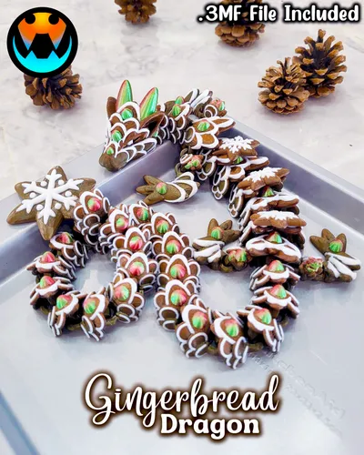 Gingerbread Dragon