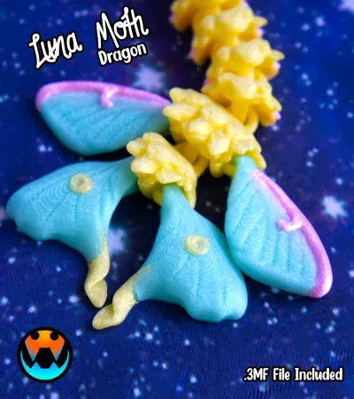 Luna Moth Dragon