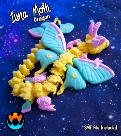 Luna Moth Dragon