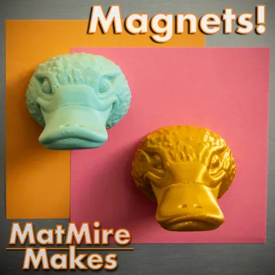 Platypus Fridge Magnet