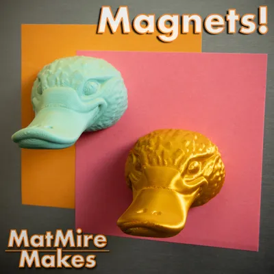 Platypus Fridge Magnet