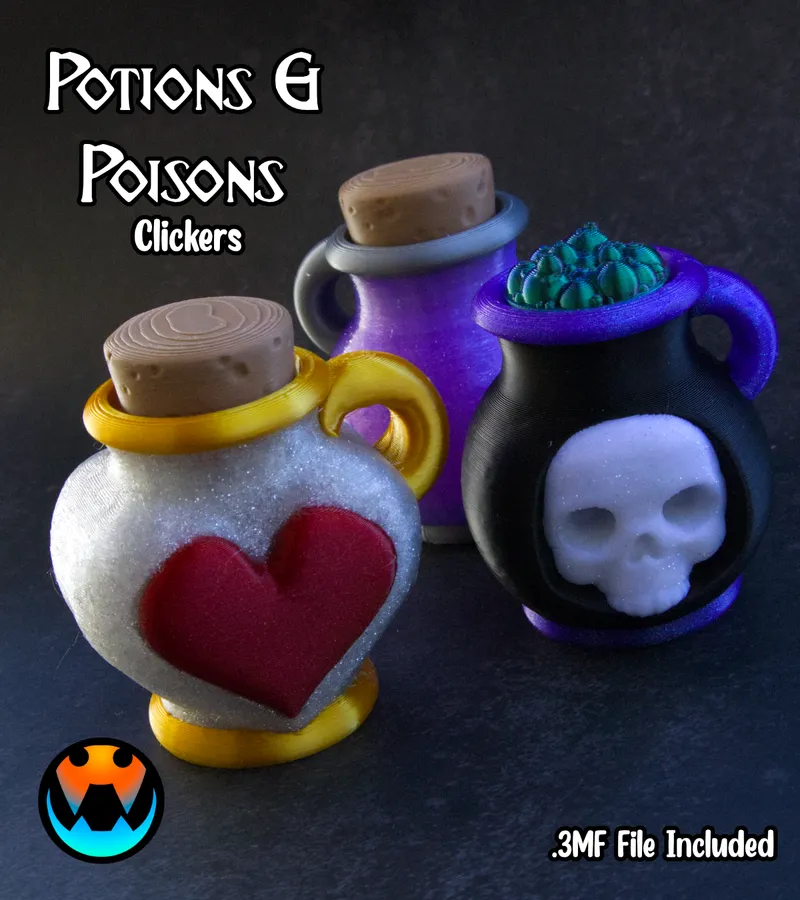 Potions and Poisons Clicker Pack