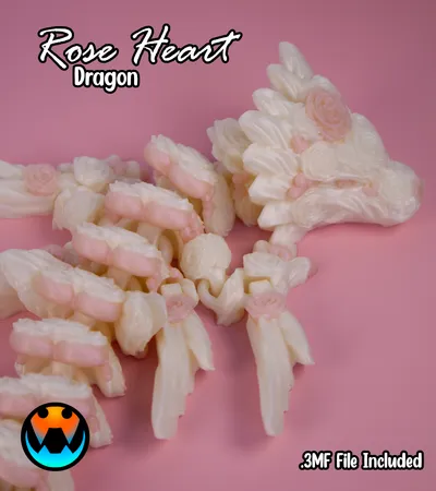 Rose Heart Dragon
