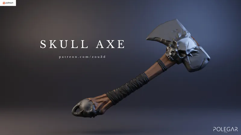 Skull Axe