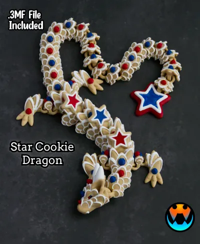 Star Cookie Dragon
