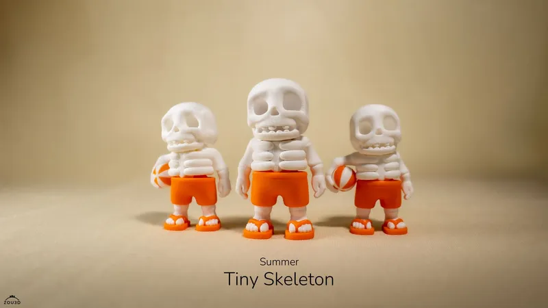 Summer Tiny Skeleton