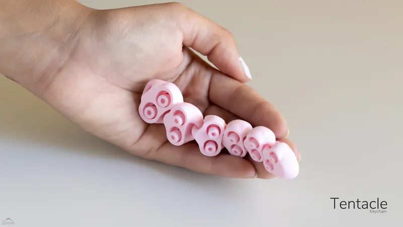 Tentacle Keychain