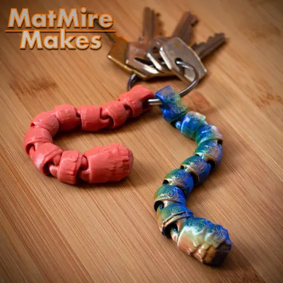 Tiger Fridge Magnet & Keychain