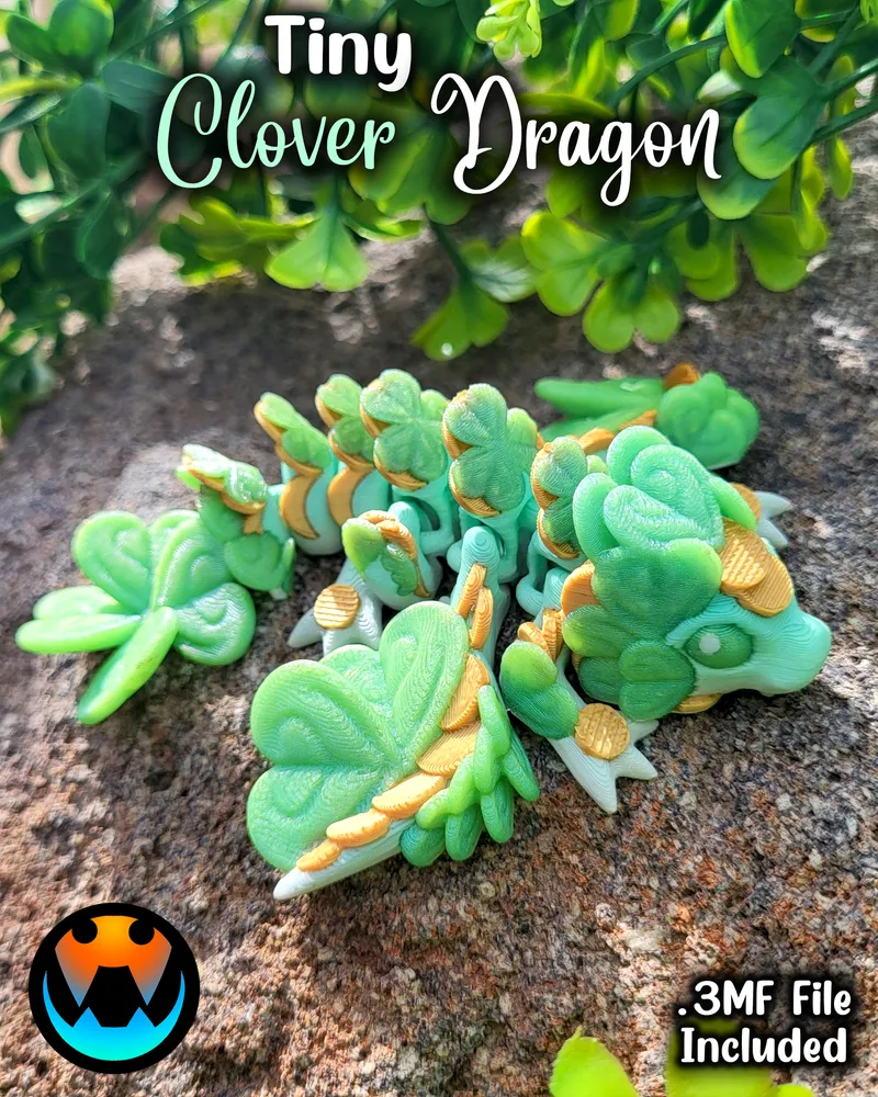 Tiny Clover Dragon