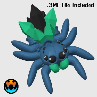 Tiny Crystal Spider