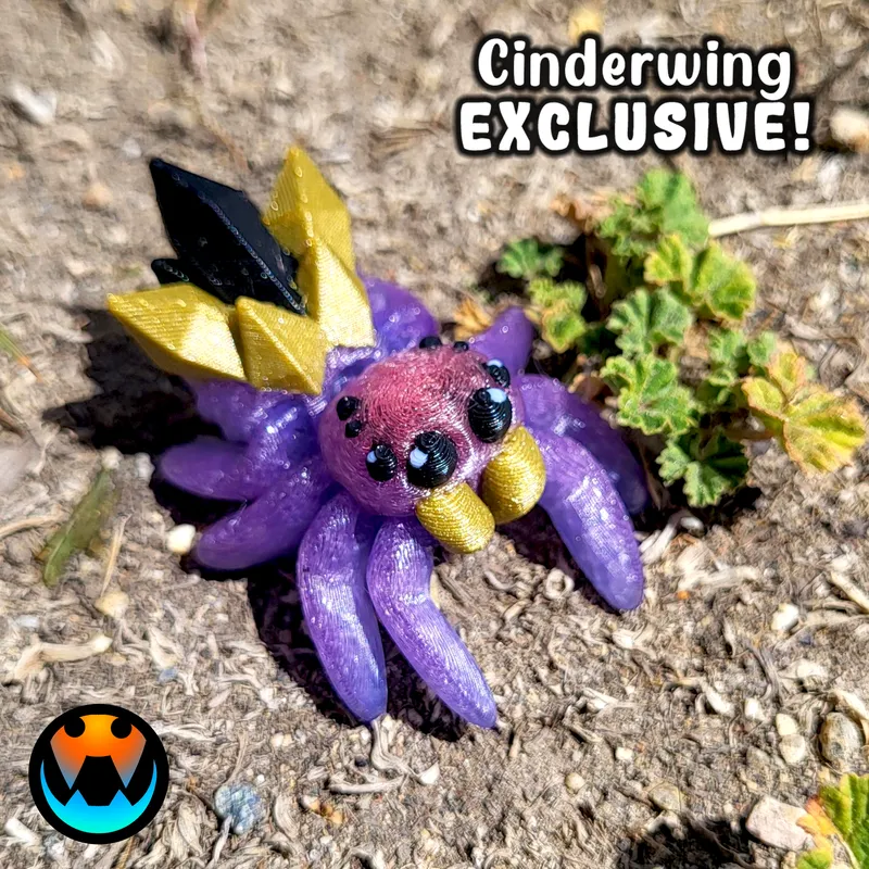 Tiny Crystal Spider
