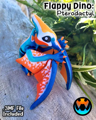 Tiny Pterodactyl and Nyctosaurus