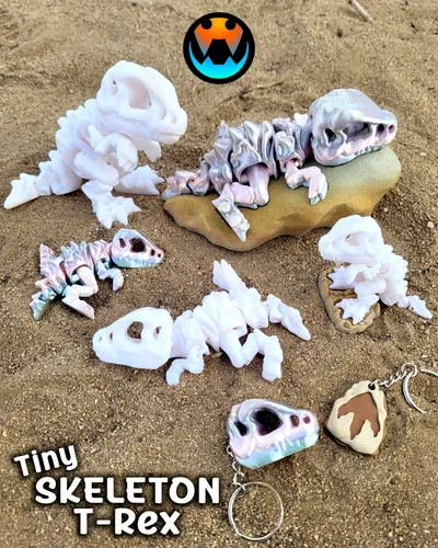 Tiny Skeleton T-Rex
