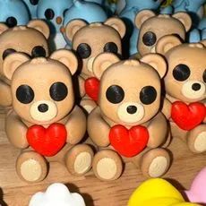 Tiny Valentines Teddy Bear