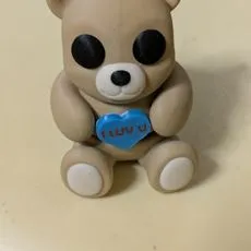 Tiny Valentines Teddy Bear