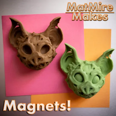 ZomBat Fridge Magnets