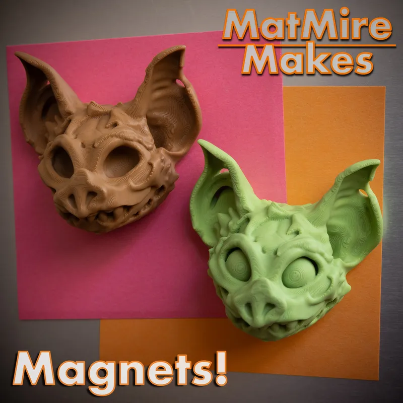 ZomBat Fridge Magnets