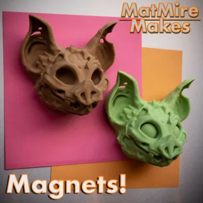 ZomBat Fridge Magnets